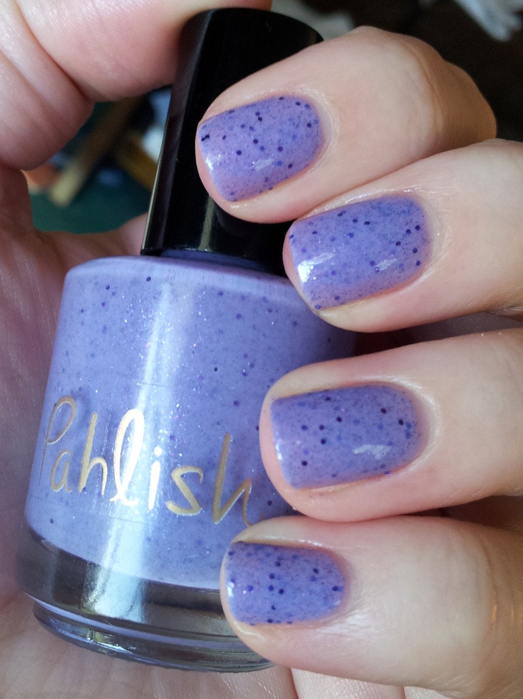 Peculiar Purple Paste  - Handmixed Nail Polish
