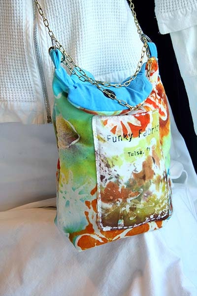 Cross body Bags with floral design