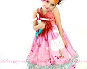 Girls Easter Dress Swim away with Me MERMAID INCLUDED