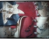 Wide Leather American Trash Belt Wrap