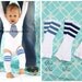 Cake Smash, Baby Boy Birthday Gift Set of 1 Tie Onesie & 1 Pairs of Leg Warmers. Photo Prop Outfit, Mother's Day Summer Wedding, Birthday