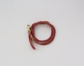 SALE: 20% OFF Small Rope Leash, Ribbon