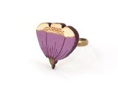 Purple Flower Ring