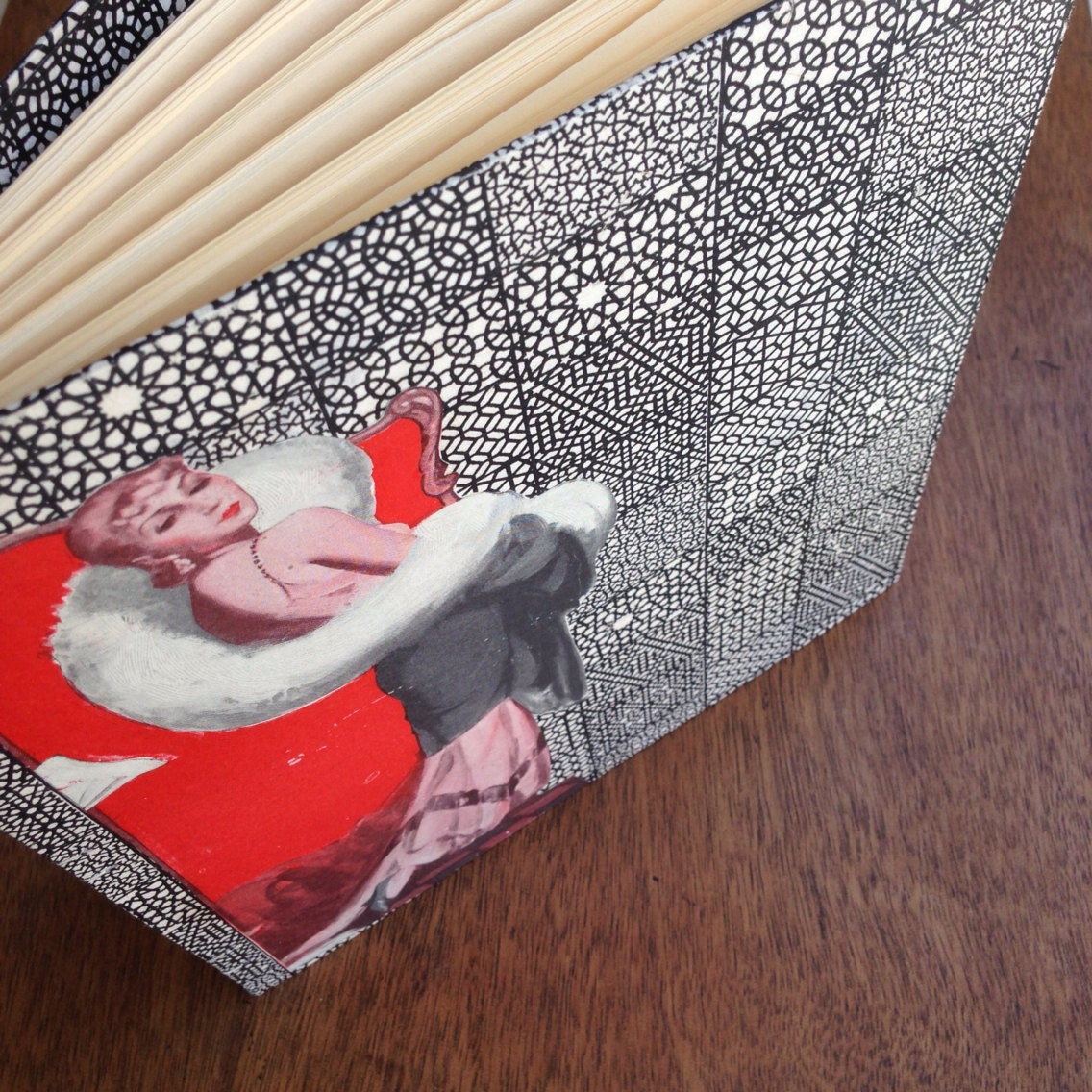 Extra Large Journal - Black and White and Classy all over