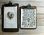 2 Vintage Clip Boards