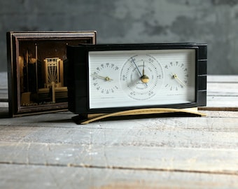 Vintage Temperature-Steady Barometer-Relative Humidity