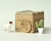 SALE - 5 bars of Dog Soap - Peppermint and Tea Tree - Vegan Soap made with Organic Ingredients