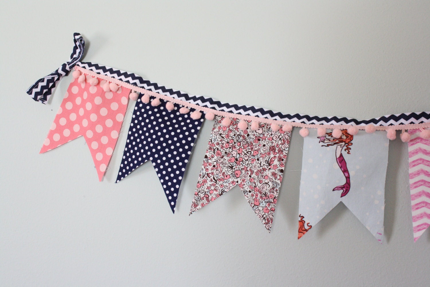Bunting Flag, Nautical, Photo Prop, Wedding, Celebration Flag, Girl, Birthday Party, Cake Smash, Nursery Decor