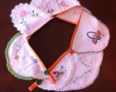 Vintage Doily Bunting - Peach