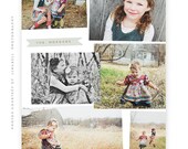 INSTANT DOWNLOAD Simple Rhapsody 16x20 Collage & Blog Board 1