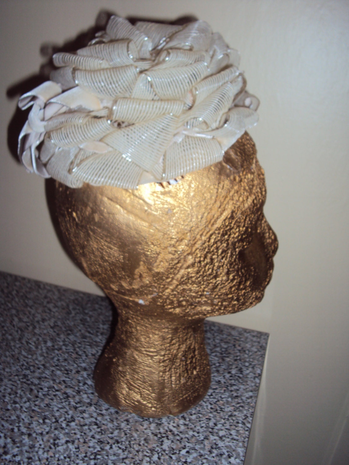 VSPRING SALE Vintage Miss Sally Victor Hat Sold at Dorothy Foy Providence RI