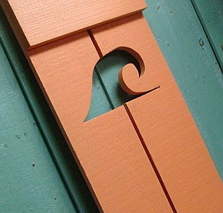 Shutter Shutters Exterior Interior ONE Wood Wave Beach Cottage Lake House Shutter