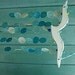 Beach House Wind Chime Mobile Seagull and Capiz Windchime
