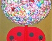 Lady Bug Lollipop Topiary Tree - Any theme Candy Buffet,centerpiece,gift,Birthday Party
