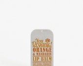 Orange and Mandarin Lip Balm - 100% Natural Ingredients - donated for charity by YouOrganic