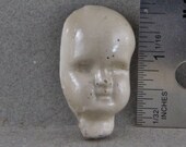 Handmade Folk Art Raku    Doll Face