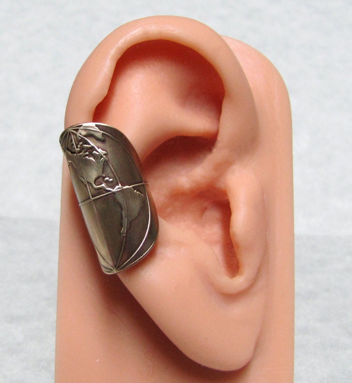 World Nautical Ear Cuff ( western )