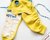 Kamally - super funky pants with apron and overalls all in one
