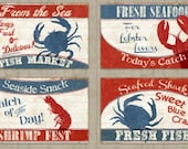 Crab Shack Catch of the Day Windham Fabrics One Yard