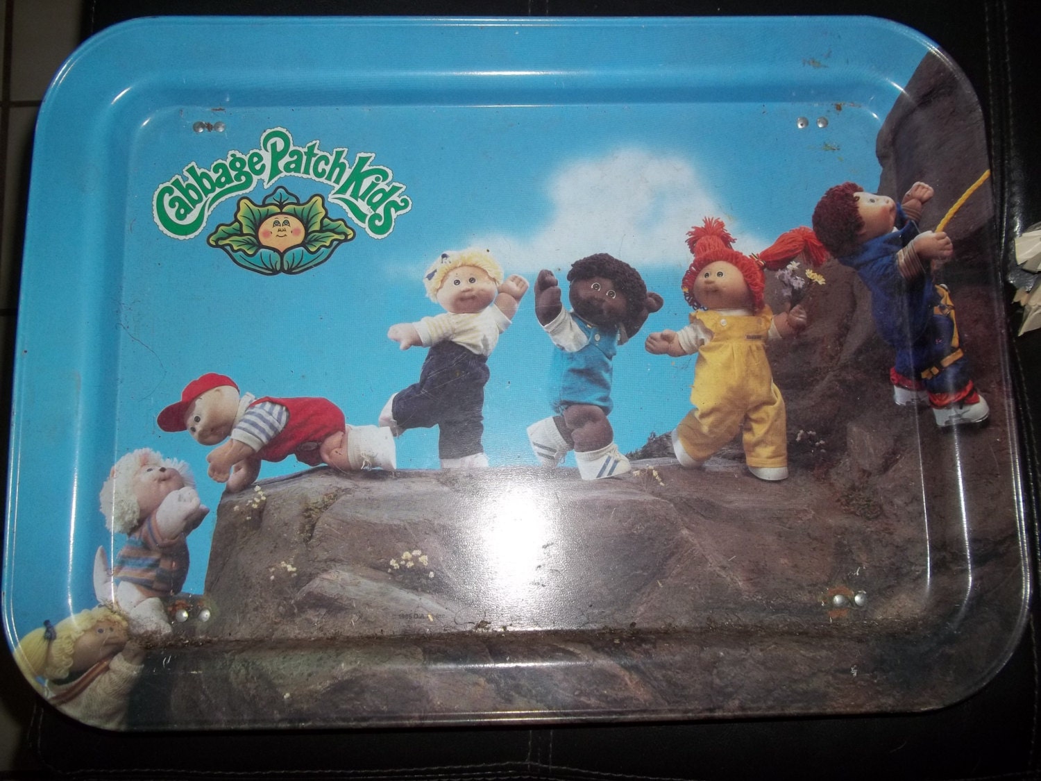 Vintage Cabbage Patch TV Tray