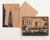 NYC Lover's assorted boxed set of 8 blank note cards