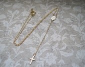 Rosary necklace inspired by Yolanda Foster of The Real Housewives of Beverly Hills Gold Plated