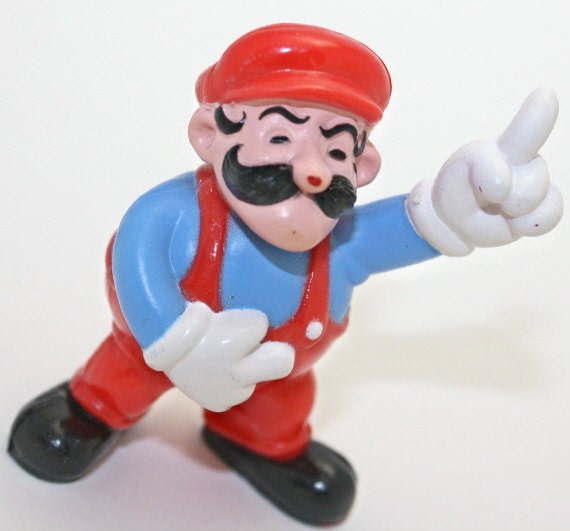 vintage mario doll