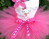 Hello Kitty Tutu - Hot Pink