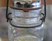Vintage Glass Shaker - Wire Bail