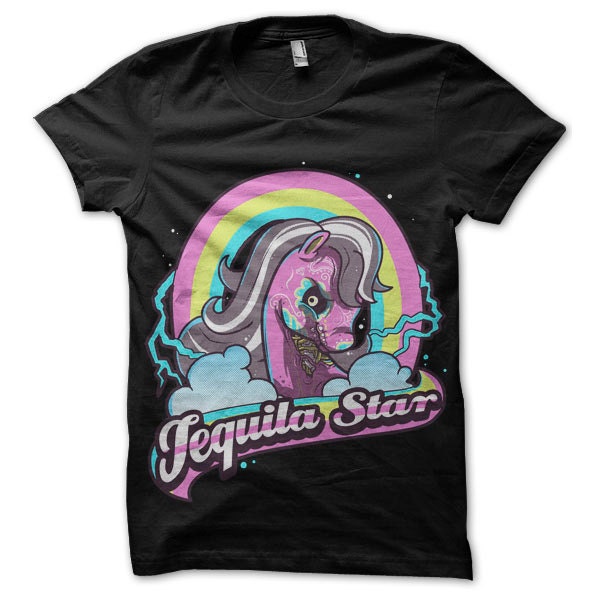Day of the Dead Pony T Shirt