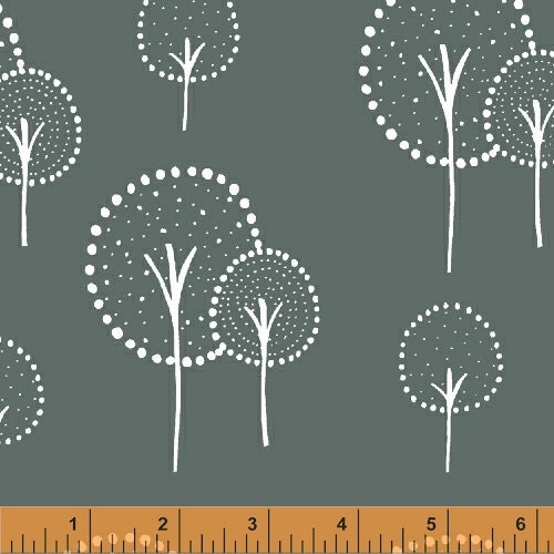 GLIMMA CANVAS by Lotta Jansdotter - Kulla in Slate  (35376C-2) - 1 Yard
