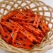 100 Mini Clothespin Orange (25x3mm)