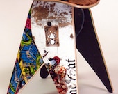 No.389 - Recycled skateboard stool