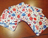 Quilted Coasters - London Calling