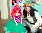 Little Mermaid Tutu by Atutudes - As seen in OK Magazine and designed for Hollywood Hot Moms For Trista Sutter's daughter Blakesley