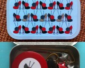 LIMITED EDITION Sexy Shoes: The Knitter's Tool Tin for your Knitting Project Bag