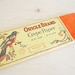Vintage Crepe Paper Sheets Orange Black Oriole Brand Party Decoration Craft Party Supply Made in USA