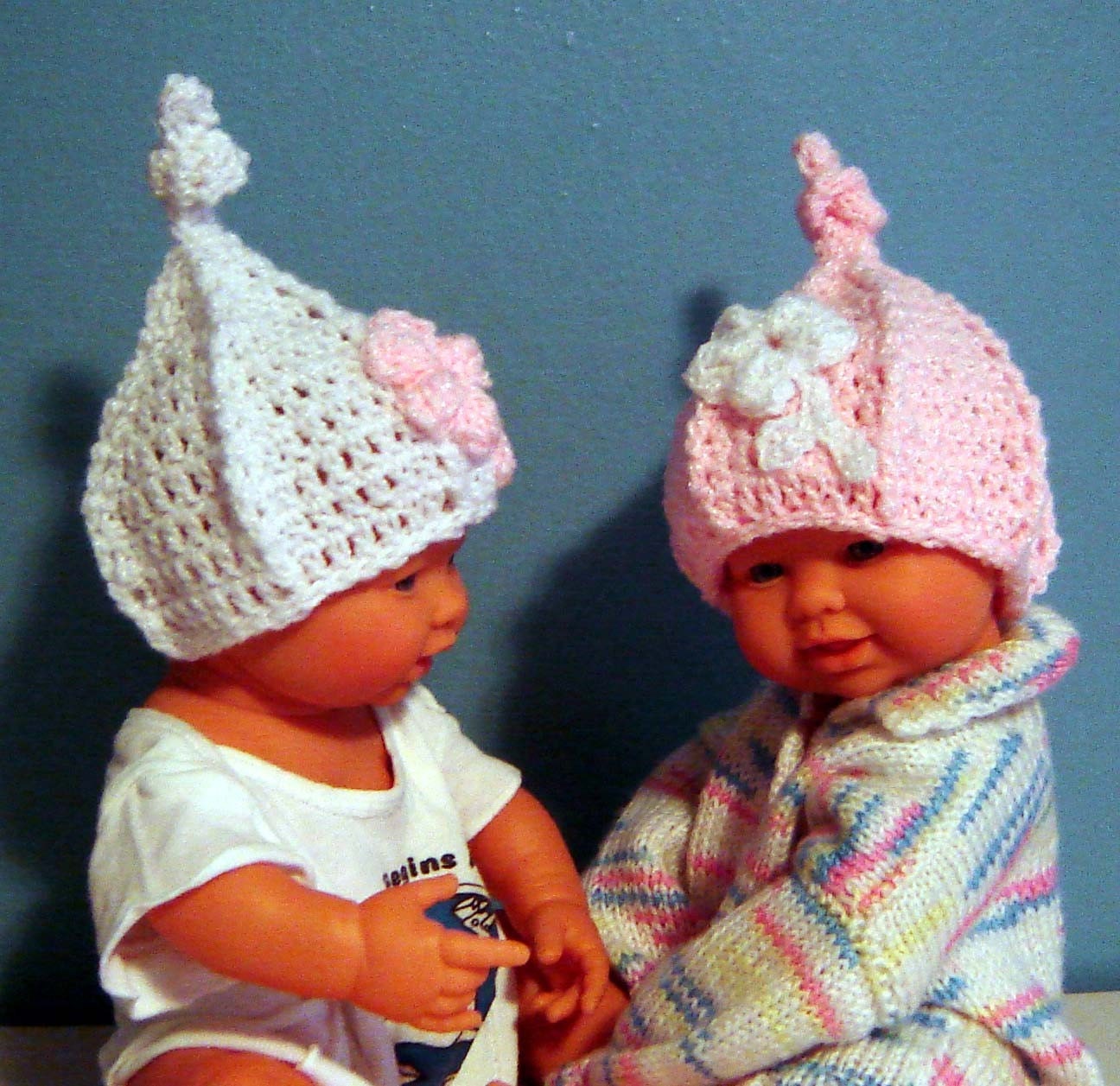 PDF Baby Knot Hat CROCHET PATTERN No 085  Photography prop All Sizes