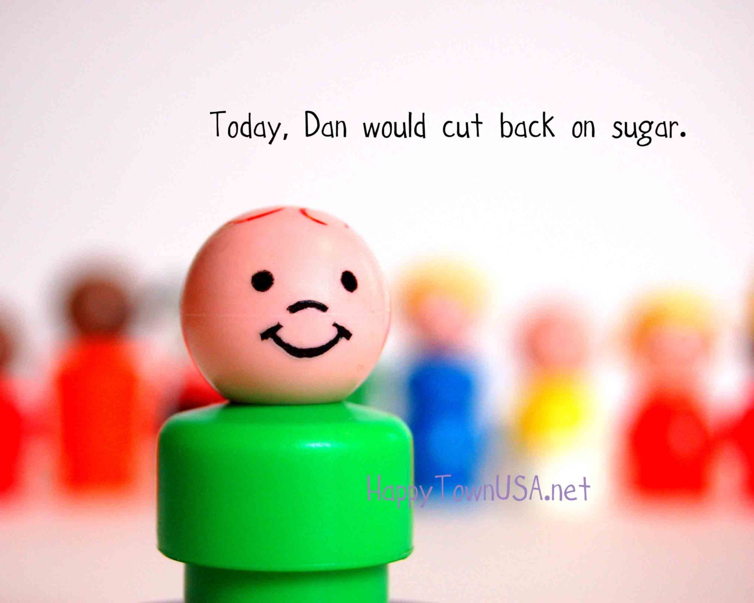 Diet Joke Print No. EIGHT, PERSONALIZED cute photo