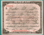 Vintage 1930 PROHIBITION Medical Whiskey Prescription Antique Doctor California Pharmacy Bar Man Cave