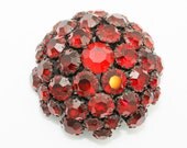 Vintage Valentine Red Brooch by Warner