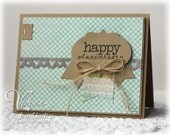 Happy Anniversary, handmade card