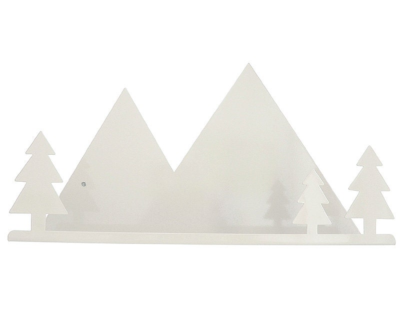Alaska Shelf - Lacquered Steel