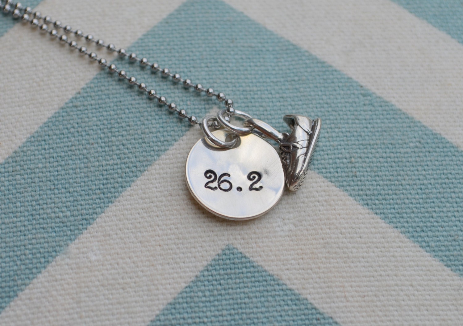 Hand Stamped Half or Marathon Jewelry