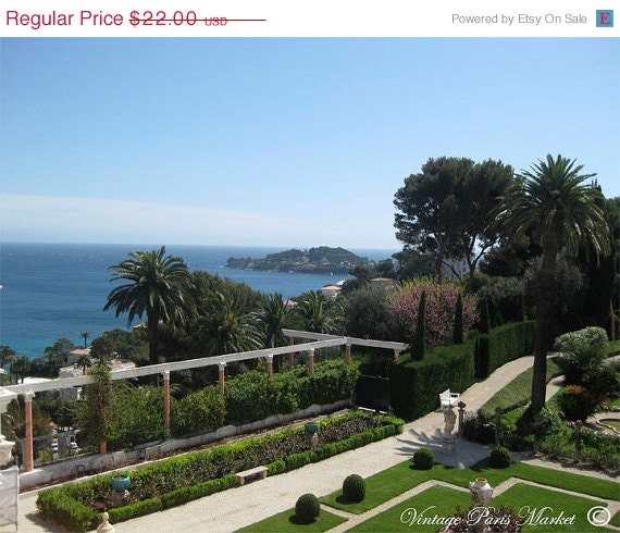 Memorial Day Sale Fine Art Photography Home Decor St Jean Cap Ferrat South of France ECS