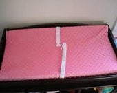 Minky changing pad cover