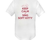 Keep Calm and Sing Soft Kitty Baby Onsie