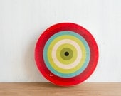Target Circle Art Block - Red,Blue,Green Bull's Eye