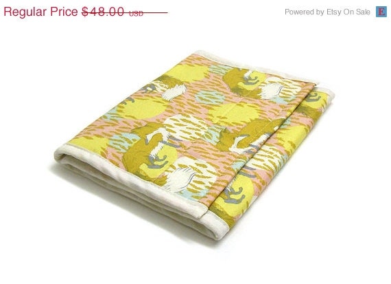 SALE Jewelry Organizer Roll for Home or Travel - Foxes