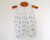 Vintage Baby All in One Suit / Romper / Playsuit - Size 6 Months